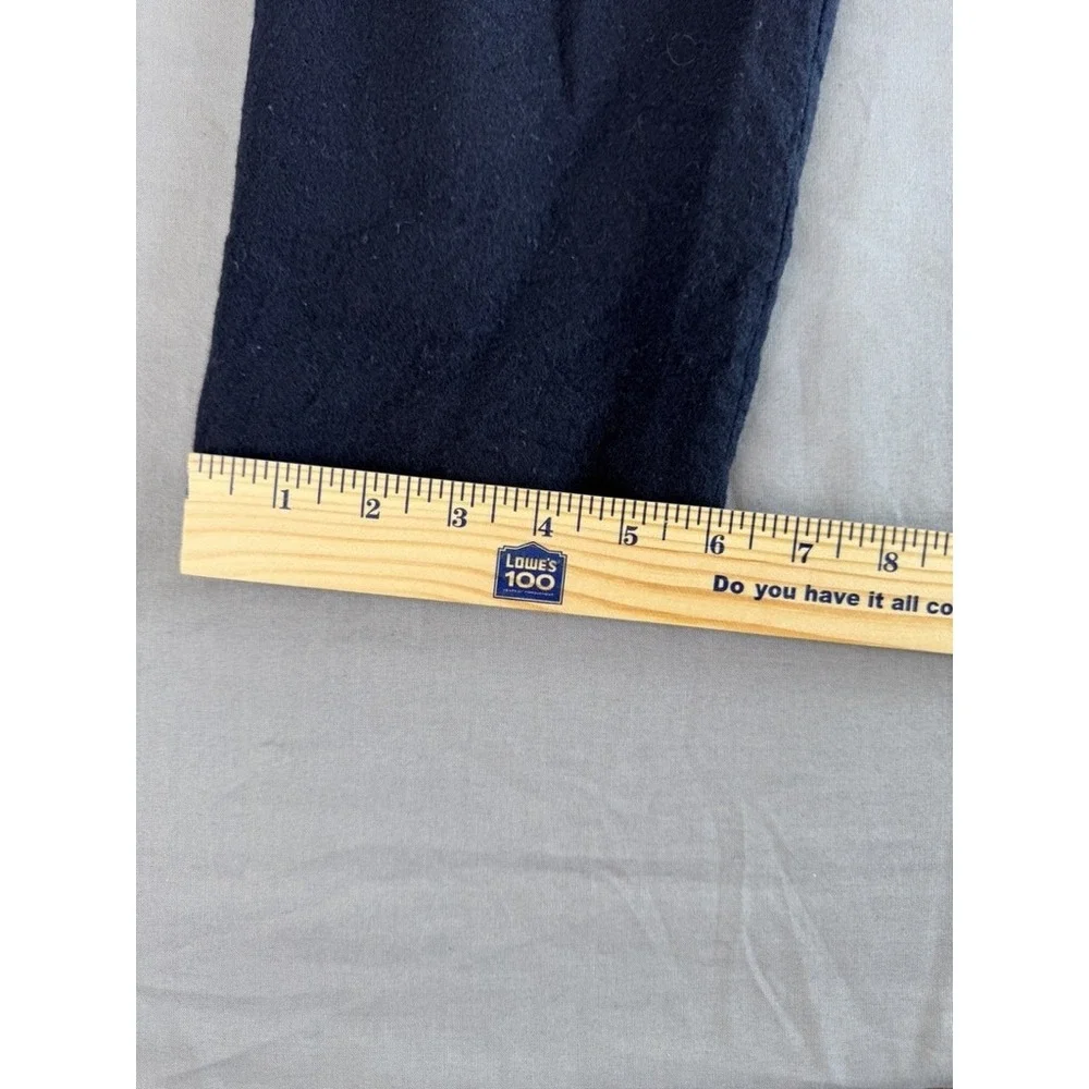 Hickey Freeman Pants Mens 36x26 Navy Blue 100% Wool American Woolen Co USA Dress